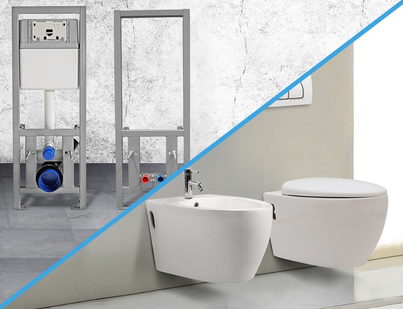 Montaż Kibla, prysznica, zlewu, Nasz monter pomoże Zamontować WC kompakt